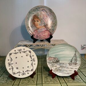 Bundle 3 China Plates